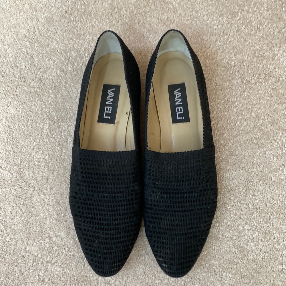 Vaneli Black Loafers